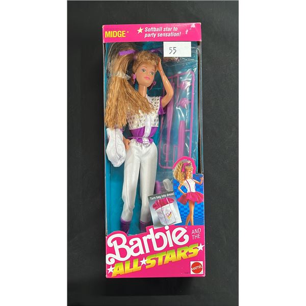 MATTEL 'ALL STARS' MIDGE BARBIE