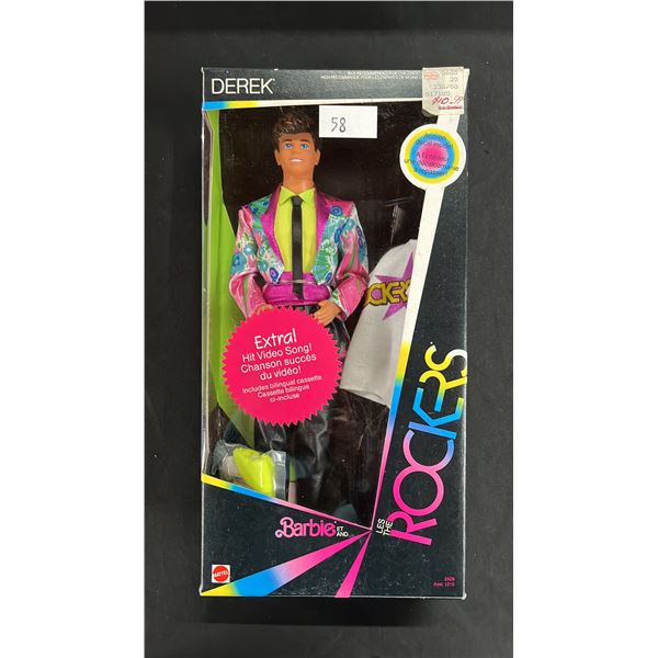 MATTEL 'THE ROCKERS' DEREK BARBIE