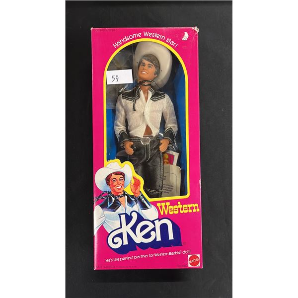 MATTEL 'WESTERN' KEN DOLL