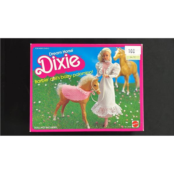 MATTEL DREAM HORSE 'DIXIE' BARBIE DOLL'S PALOMINO