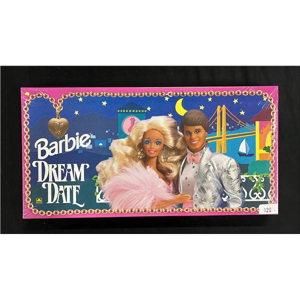 GOLDEN 'BARBIE DREAM DATE' BOARD GAME