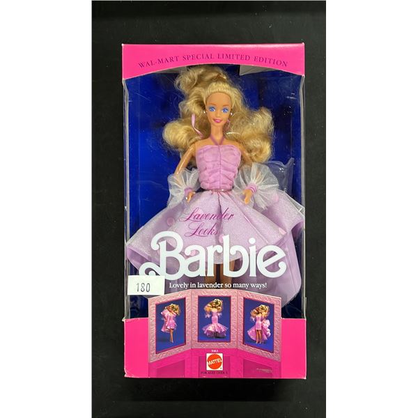 MATTEL WAL-MART SPECIAL LIMITED EDITION 'LAVENDER LOOKS' BARBIE