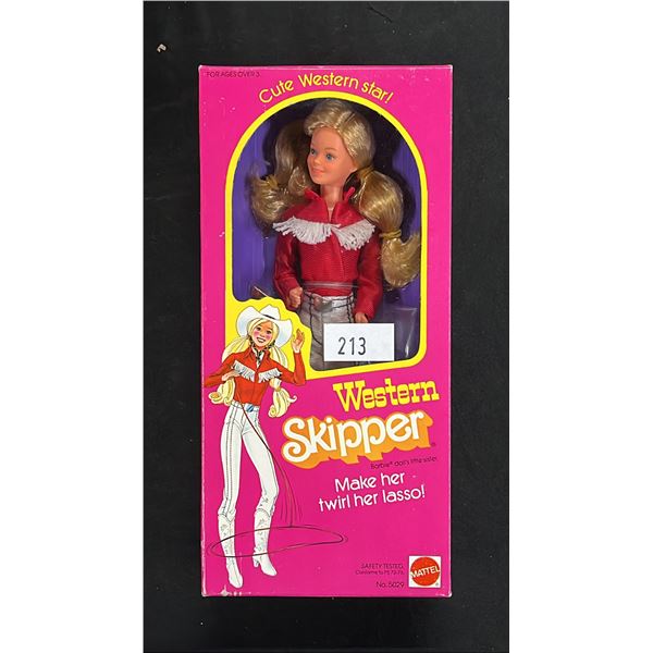 MATTEL 'WESTERN' SKIPPER
