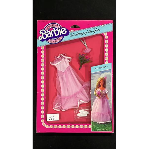 MATTEL BARBIE 'WEDDING OF THE YEAR' FLOWER GIRL DRESS
