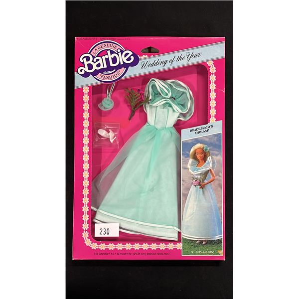MATTEL BARBIE 'WEDDING OF THE YEAR' BRIDESMAID DRESS