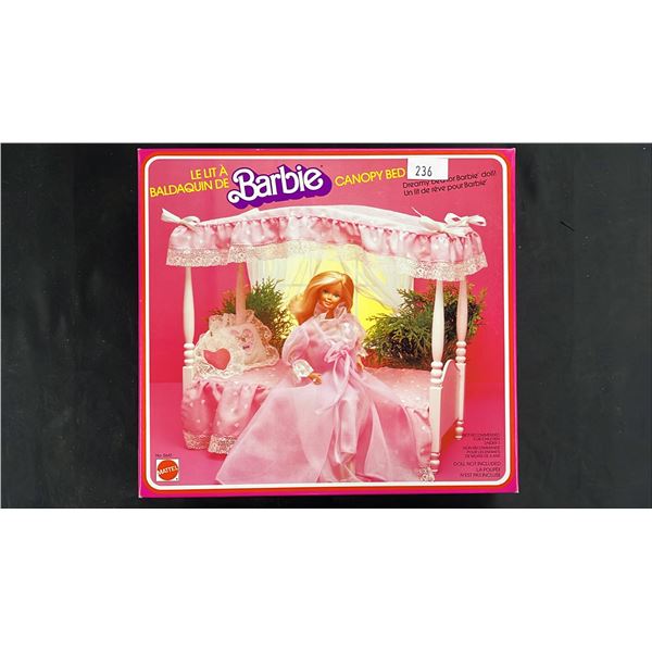 MATTEL BARBIE CANOPY BED