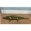 Image 2 : VINTAGE TIN INERTIA CROCODILE TOY