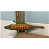 Image 3 : VINTAGE TIN INERTIA CROCODILE TOY