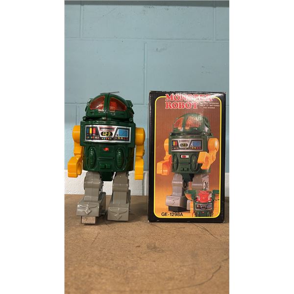 VINTAGE BATTERY OPERATED MONSTER ROBOT TOY