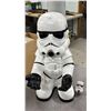 Image 1 : STAR WARS FOAM STORM TROOPER CANDY HOLDER FIGURE 20"H & STAR WARS COLLECTIBLE CHARACTER STORM