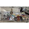 Image 1 : ASSORTED COLLECTIBLES INCLUDING; MINIONS FIGURES, STARCRAFT FIGURES, STAR WARS FIGURES & MORE