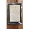 Image 1 : FRAMED ARTIST SIGNED PRINT 10.5" X 16"