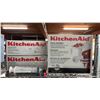 Image 1 : KITCHENAID FOOD GRINDER STAND MIXER ATTACHMENT, (2) KITCHENAID SAUSAGE STUFFER STAND MIXER