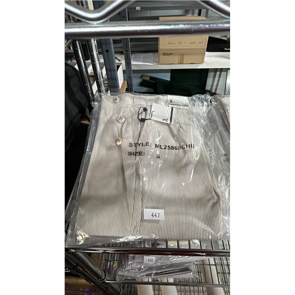 (4) *NEW* JULES & LEOPOLD PULL ON SLIM LEG CROP PANTS SIZE XS & S