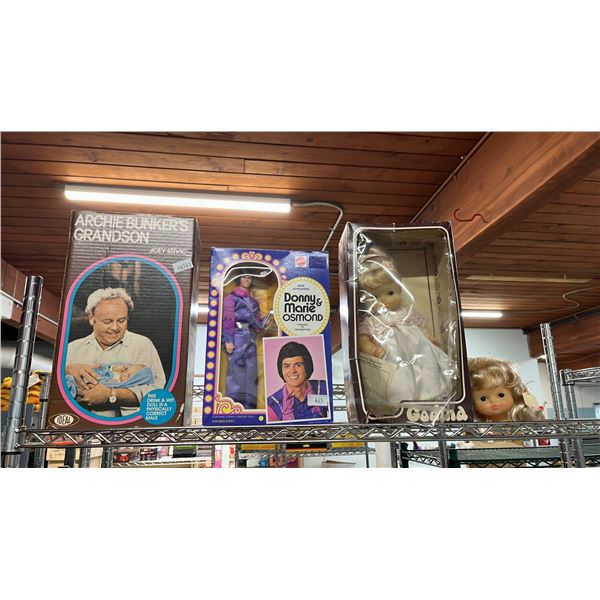 (3) ASSORTED VINTAGE DOLLS