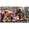 Image 3 : SHELF OF ASSORTED BARBIE DOLLS