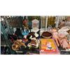 Image 2 : SHELF OF ASSORTED DOLLS, STUFFED ANIMALS & BOOKS
