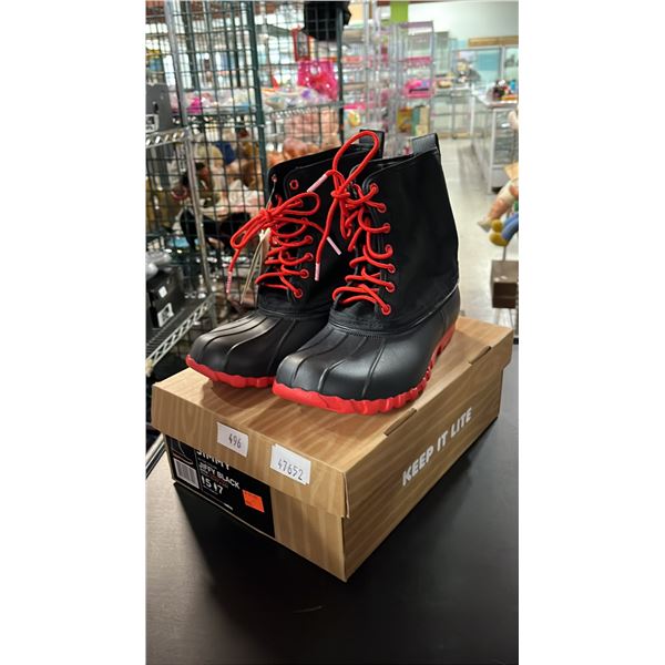 PAIR OF *NEW* JIMMY IN THE COLOR JIFFY BLACK SHOES SIZE 5/7