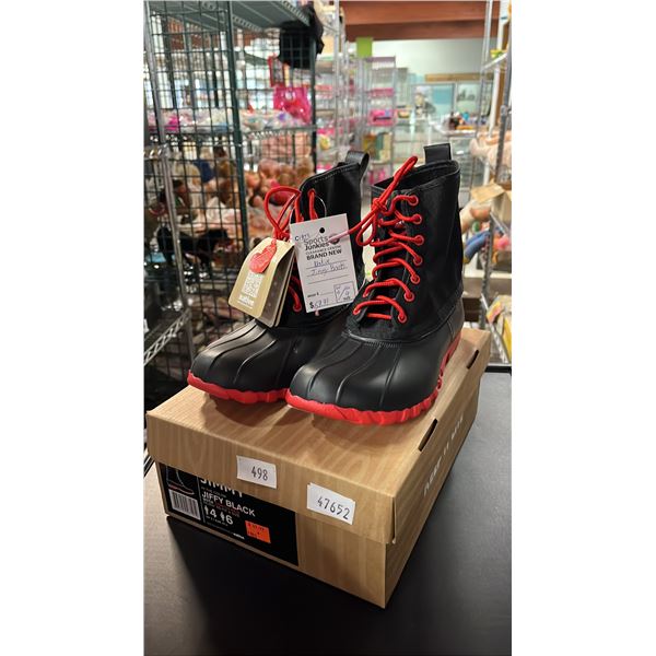 PAIR OF *NEW* JIMMY IN THE COLOR JIFFY BLACK SHOES SIZE 4/6