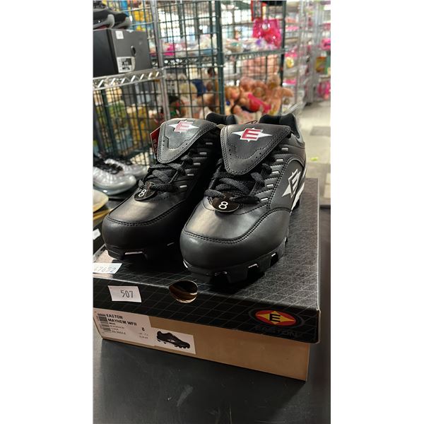 PAIR OF *NEW* EASTON MAYHEM WFH CLEATS SIZE 8