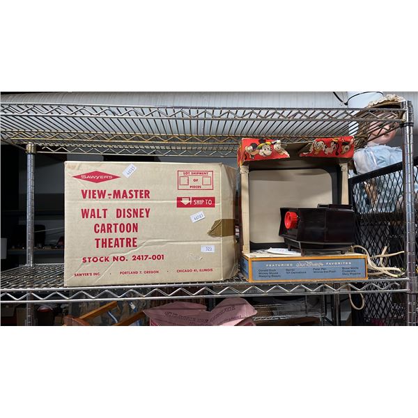 SAWYERS VIEWMASTER WALT DISNEY CARTOON THEATRE