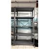 Image 1 : 5 TIER METAL STORAGE RACK APPROX. 56"T X 30"W X 12"D