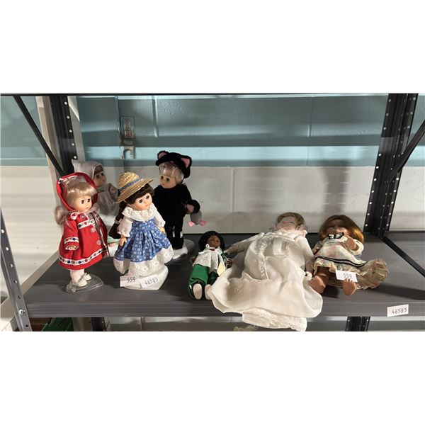 COLLECTION OF ASSORTED VINTAGE DOLLS