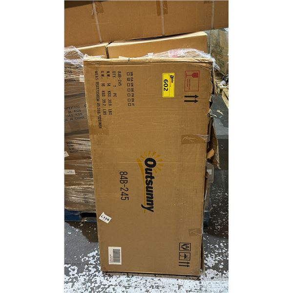 OUTSUNNY 84B-245 METAL GARDEN ARCH - *IN BOX*