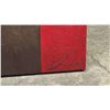 Image 2 : ORIGINAL ABSTRACT PAINT ON CANVAS - SIGNATURE UNKNOWN - 40" X 40.5"