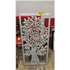 Image 2 : FRAMED STONE PHOTO TRIPTYCH & 2 FRAMED ILLUMINATED TREE ART