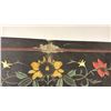 Image 10 : 4-PANEL BLACK LAQUERED CHINESE SCREEN - *NO HINGES/SOME DAMAGE TO THE PANELS*