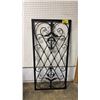 Image 1 : WROUGHT IRON WALL PANEL 53" X 25"