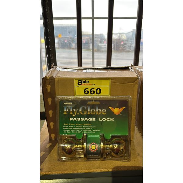 BOX OF FLY GLOBE PASSAGE LOCKS