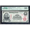 Image 1 : 1902 $5 Red Seal Portland CT National PMG 64EPQ