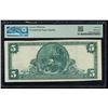 Image 2 : 1902 $5 Red Seal Portland CT National PMG 64EPQ
