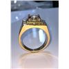 Image 6 : Men's 14 K Gold Plate 3.5 Ct VVs1 Lab Simulated Diamond Ring