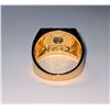 Image 7 : Men's 14 K Gold Plate 3.5 Ct VVs1 Lab Simulated Diamond Ring