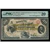 Image 1 : 1864-65 $20 Compound Interest Treasury Note PMG 20