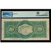 Image 2 : 1864-65 $20 Compound Interest Treasury Note PMG 20
