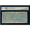 Image 2 : 1864 $10 T-68 Confederate PMG 63EPQ