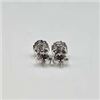 Image 6 : Dazzling 2.5ct VVs1 White E-F Fire Moissanite Cluster Earrings