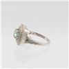 Image 4 : 2.5Ct Emerald Green Moissanite Ring