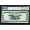 Image 2 : 1918 $1 STAR Note New York FRBN PMG 65EPQ