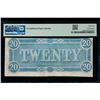 Image 2 : 1864 $20 T-67 Confederate PMG 62EPQ