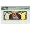 Image 2 : 2013 $1 Captain Hook Disney Dollar PMG 65EPQ