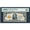 Image 1 : 1928 $50 Gold Certificate PMG 35