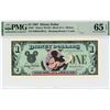 Image 1 : 1987 $1 Mickey Disney Dollar PMG 65EPQ
