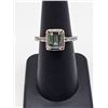 Image 5 : Dazzling 4.5ct VVs1 Deep Emerald Green Fire Moissanite Ring