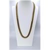 Image 1 : Huge Limited 297.5 Grams MLB 14 Kt Gold Plated Curb Link Necklace