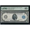 Image 1 : 1914 $5 Cleveland FRN PMG 65EPQ